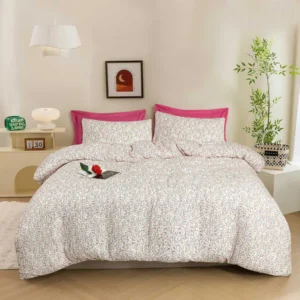 Floral Muslin Duvet Cover